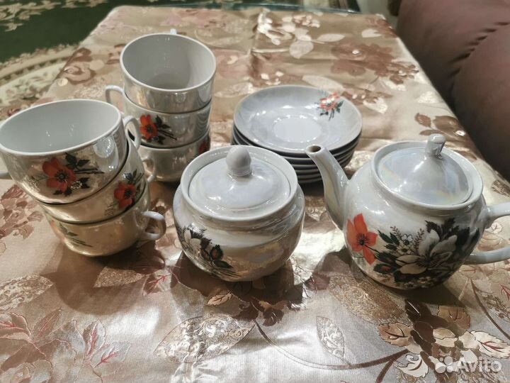 Чайный сервиз СССР дружковский