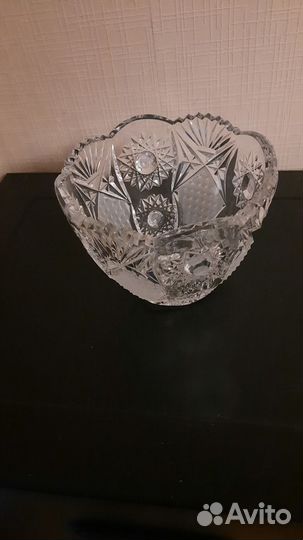 Хрустальные салатники СССР