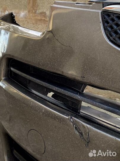 Передний бампер Toyota Ractis 2005-2010г - 1G2