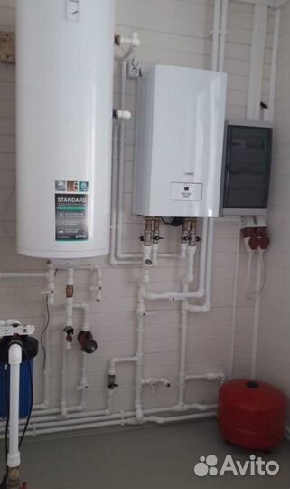 Монтаж водоснабжения,Отопления и теплого пола