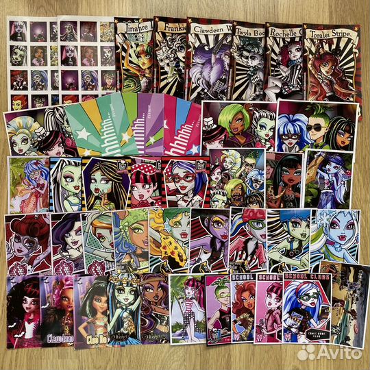 Карточки монстер Хай