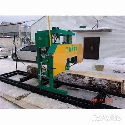 Ленточная пилорама под ключ Тайга 1м