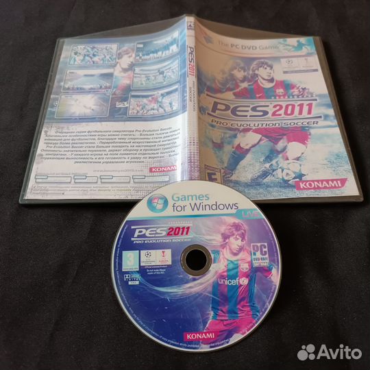 PC игра PES 2011 Pro evolution soccer