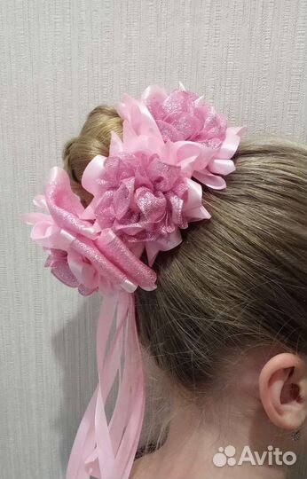 Украшение для волос на шишку (гульку)