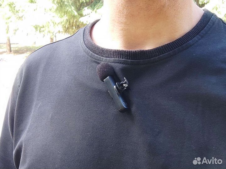 Петличный микрофон новый