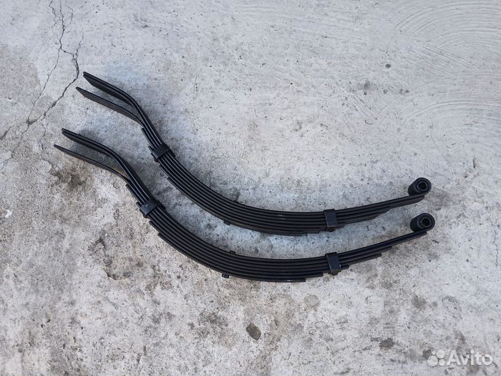 Рессоры для легкового прицепа 4,5 и 7 листов