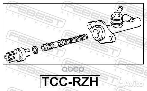 Цилиндр сцепления главный tccrzh Febest