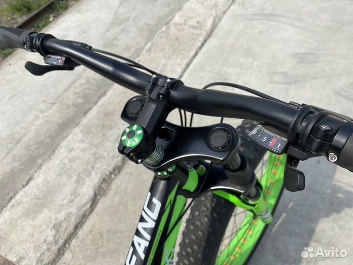 Велосипед 26х4 двухподвесной