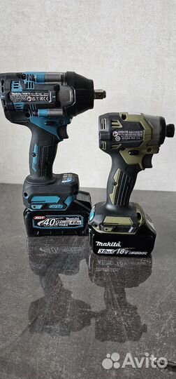 Гайковерт аккумуляторный makita