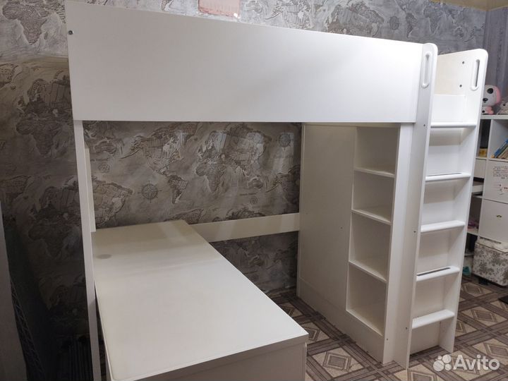 Кровать чердак IKEA стува