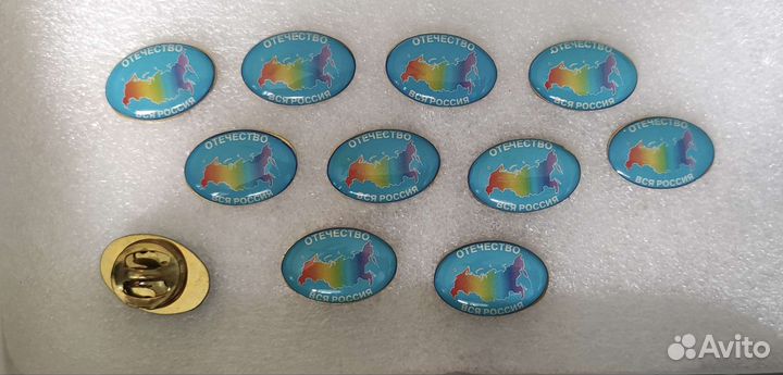 Значок Отечество - вся Россия