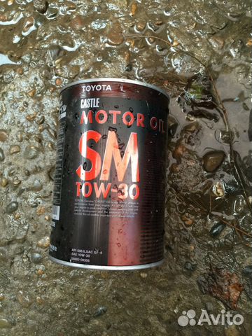 Масло для Toyota оригинальное SM 10W-30