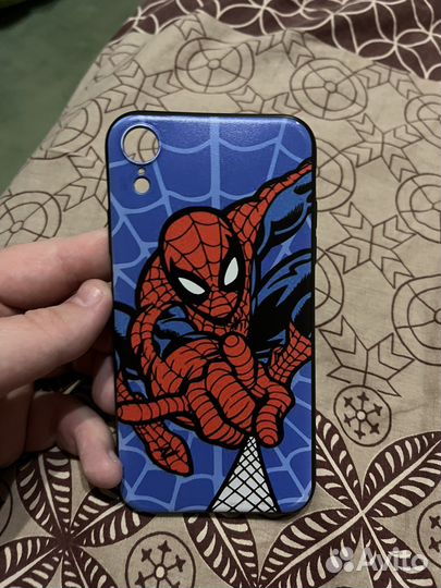 Чехол на iPhone xr Человек паук / Spider man