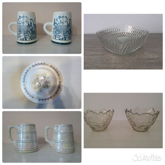 Фарфоровая, стеклянная посуда. Дагомыс