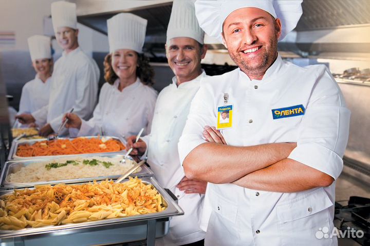 Помощник повара в гипермаркет