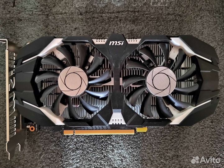 Видеокарта MSI GeForce GTX 1050 ti 4 Гб