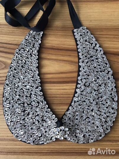 Воротник накладной бисер