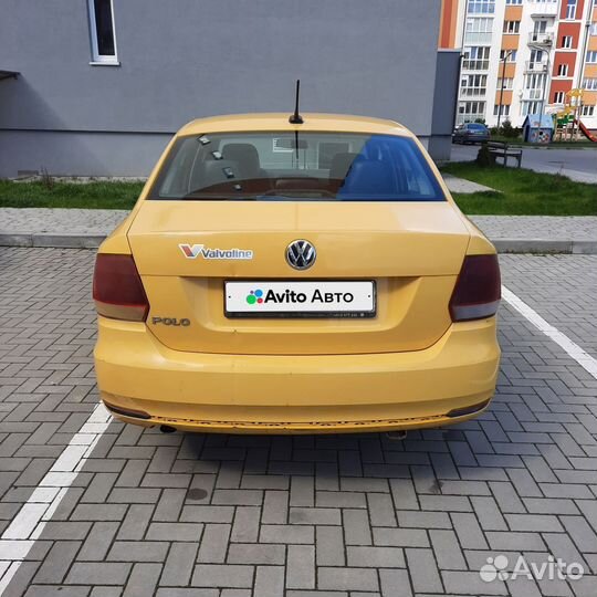 Volkswagen Polo 1.6 МТ, 2018, 312 000 км