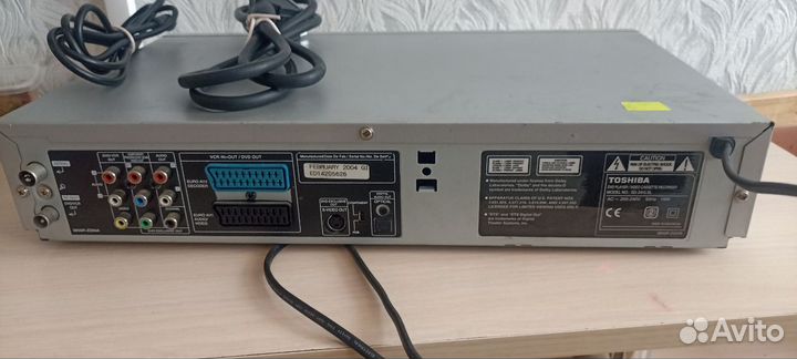 DVD VHS комбо 6 голов Hi-fi стерео ду Toshiba