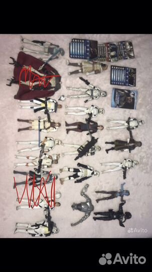 Коллекционные фигурки star wars (звёздные воины)