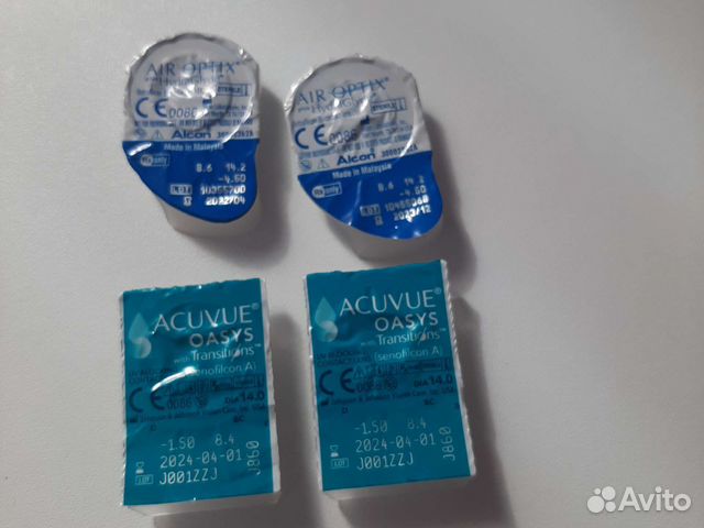 Линзы контактные