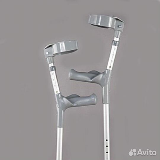Костыль с подлокотником