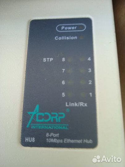 Коммутатор Acorp HU8