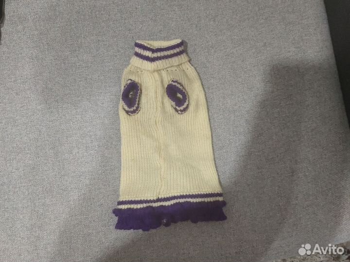 Свитер-платье для маленьких собак