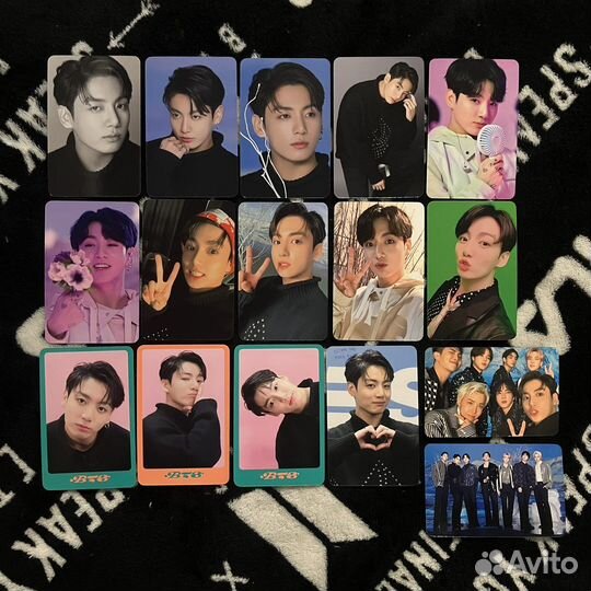 Официальные карточки bts