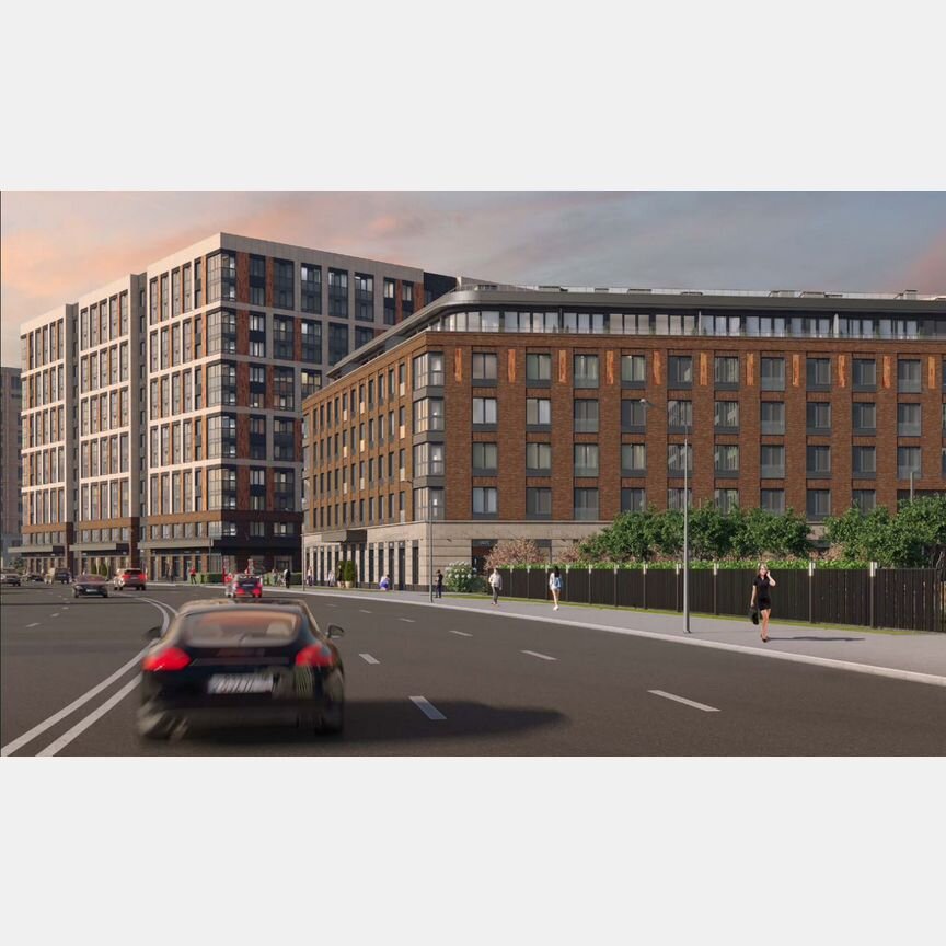 1-к. квартира, 34,6 м², 4/12 эт.