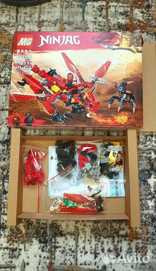 Lego Ninjago дракон б/у