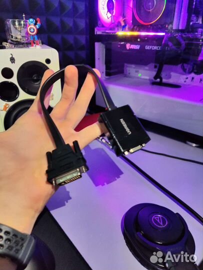 Переходник DVI - VGA Ugreen