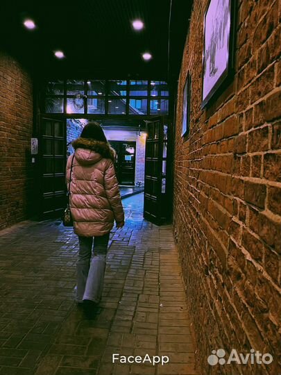 Пуховик женский