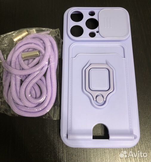 Чехол на iPhone 13 pro со шнурком