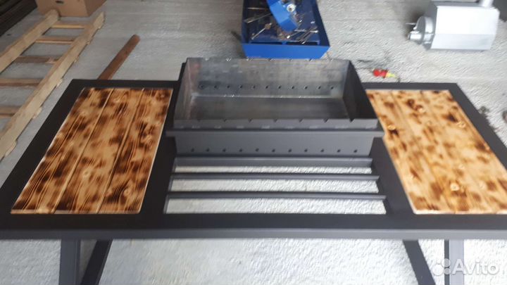 Мангал в стиле лофт