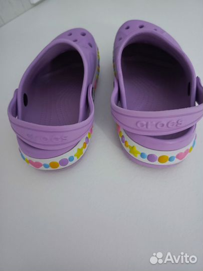 Crocs сабо детские для девочки размер 30