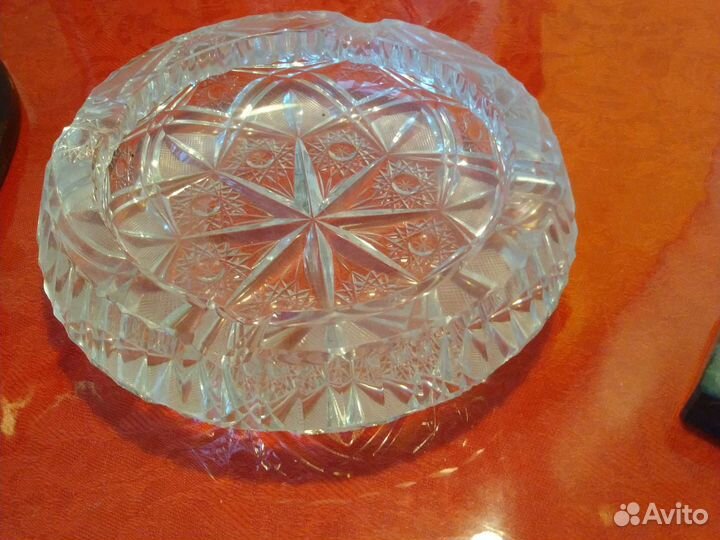 Пепельница хрустальная СССР