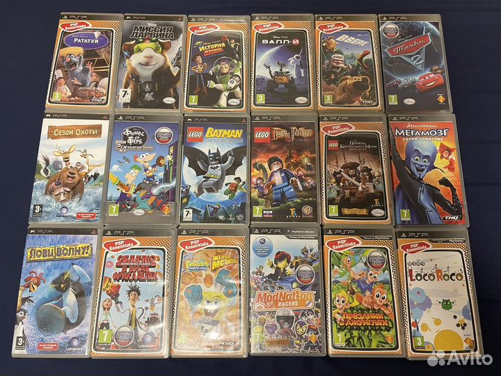 PSP игры, диски, коробки (обновил 24.07)