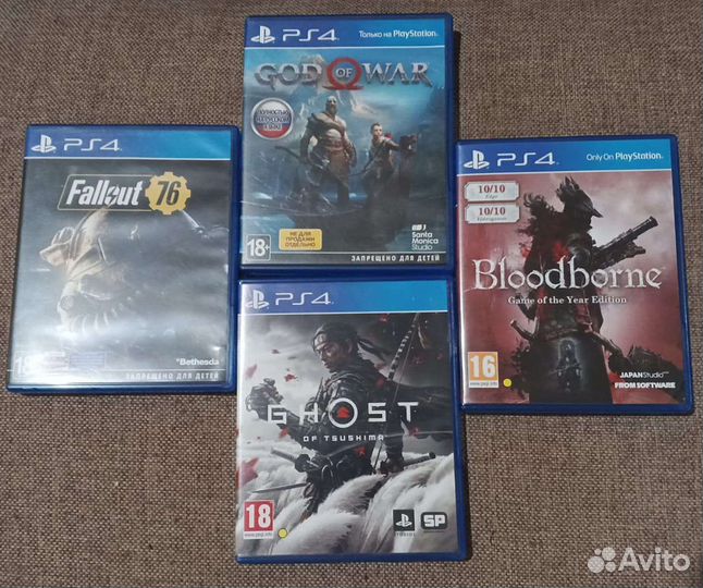 Игры для приставок ps4