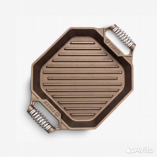 Finex сковрода-гриль чугунная