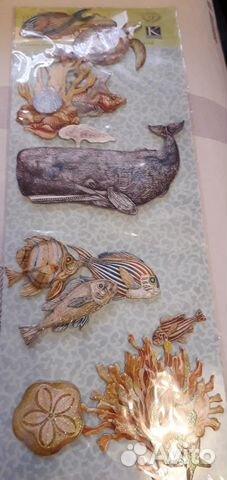 Самоклеящиеся объемные фигурки для творчества