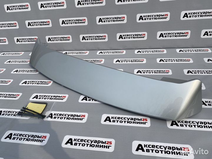 Спойлер Toyota Prado 120 2002-2009г Качество Серый