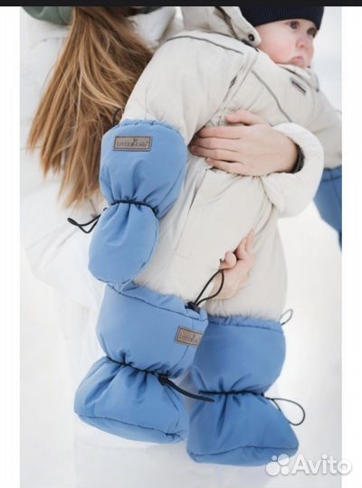 Пинетки и варежки для малышей