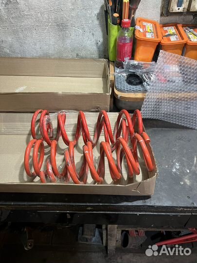 Пружины с занижением accord 7