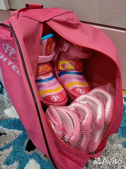 Роликовые коньки детские раздвижные