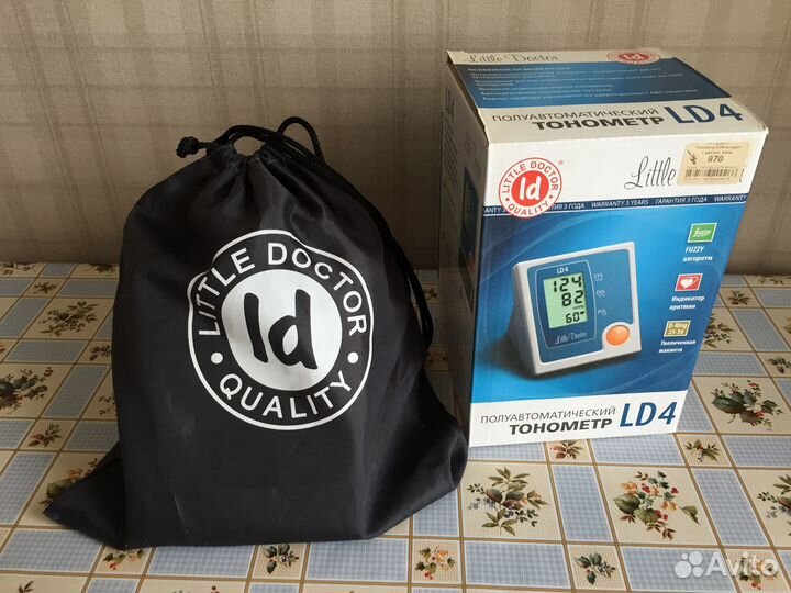 Полуавтоматический тонометр LD4