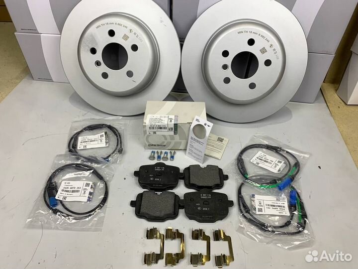 Тормозные колодки задние для BMW X5 G05/X06