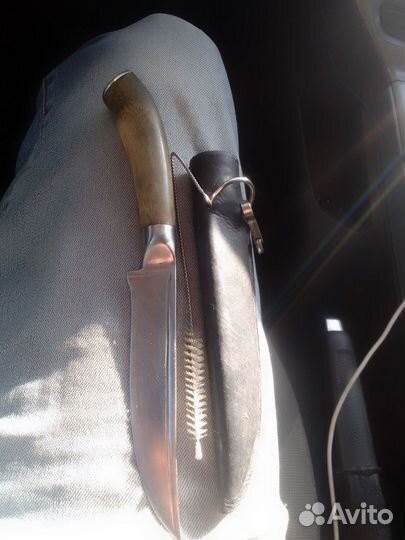 Нож охотничий ручной работы бу