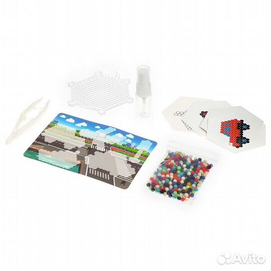 Аквамозайка с декорациями «Транспорт»