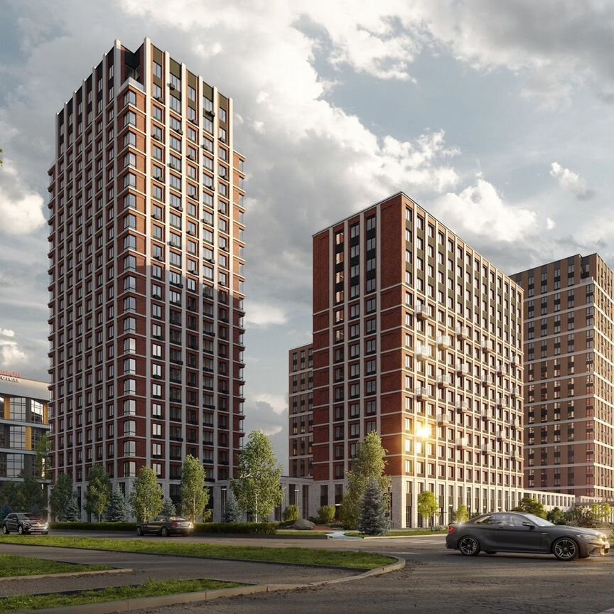 1-к. квартира, 36,1 м², 21/23 эт.